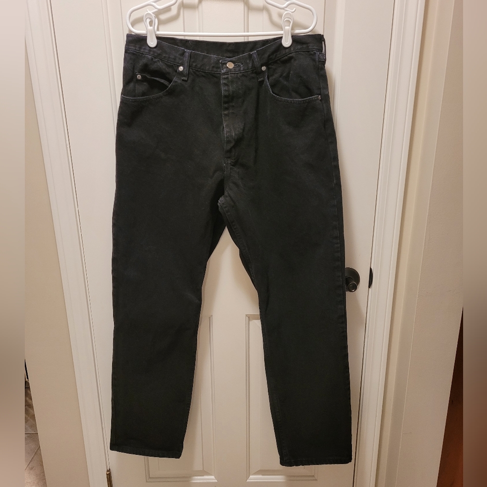 💥 NWOT Men's Wrangler black jeans 36